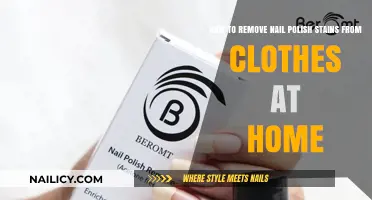 Removing Nail Polish Stains from Clothes: Easy Home Hacks