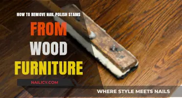 Erase Nail Polish Stains from Wood Furniture