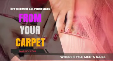 Removing Nail Polish Stains: Saving Your Carpet