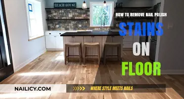 Erase Nail Polish Stains from Floors Easily