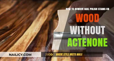 Erase Nail Polish Stains on Wood: No Acetone Needed