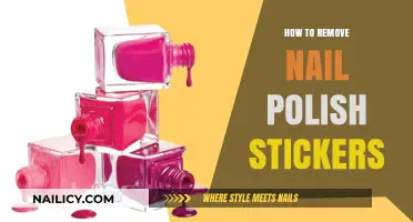 Easy Methods to Remove Nail Polish Stickers