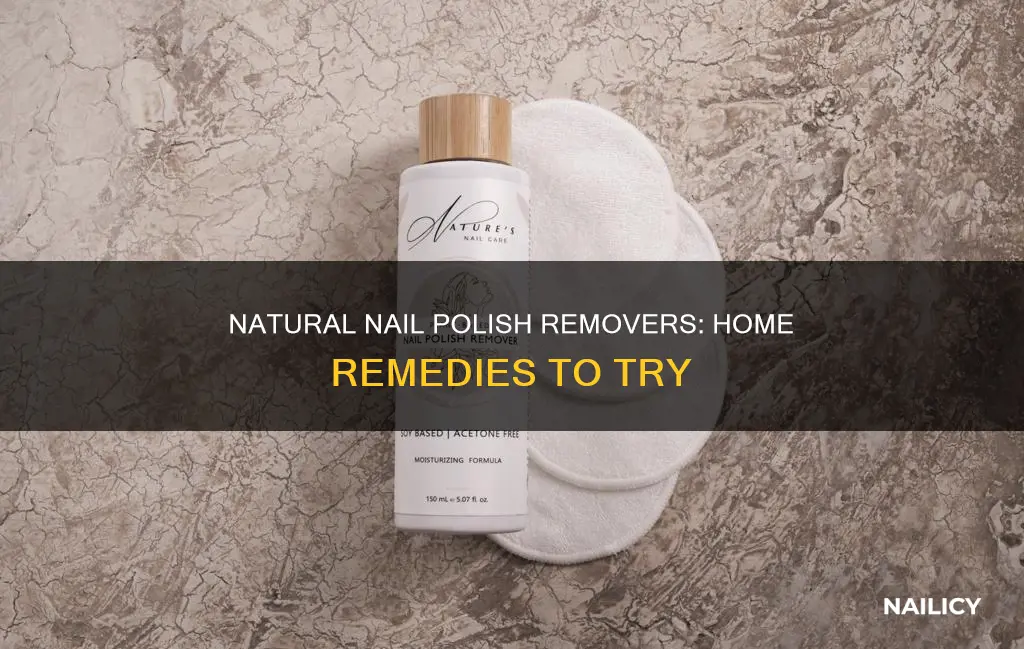 how to remove nail polish using home remedies