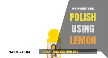 Natural Nail Polish Remover: Lemon to the Rescue!