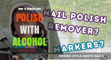 Removing Nail Polish: An Alcohol-Based Solution