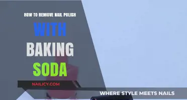 Baking Soda: A Quick Fix for Nail Polish Removal