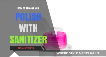 Sanitizer to the Rescue: Removing Nail Polish