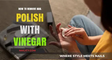 Natural Nail Polish Remover: Vinegar to the Rescue