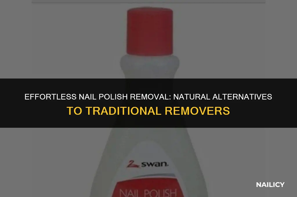 how to remove nail polish without using nail polish remover