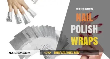 The Best Way to Remove Nail Polish Wraps