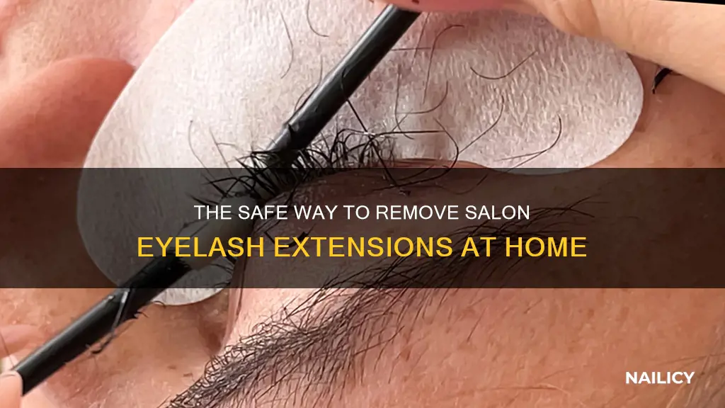 The Safe Way To Remove Salon Eyelash Extensions At Home Nailicy — free download