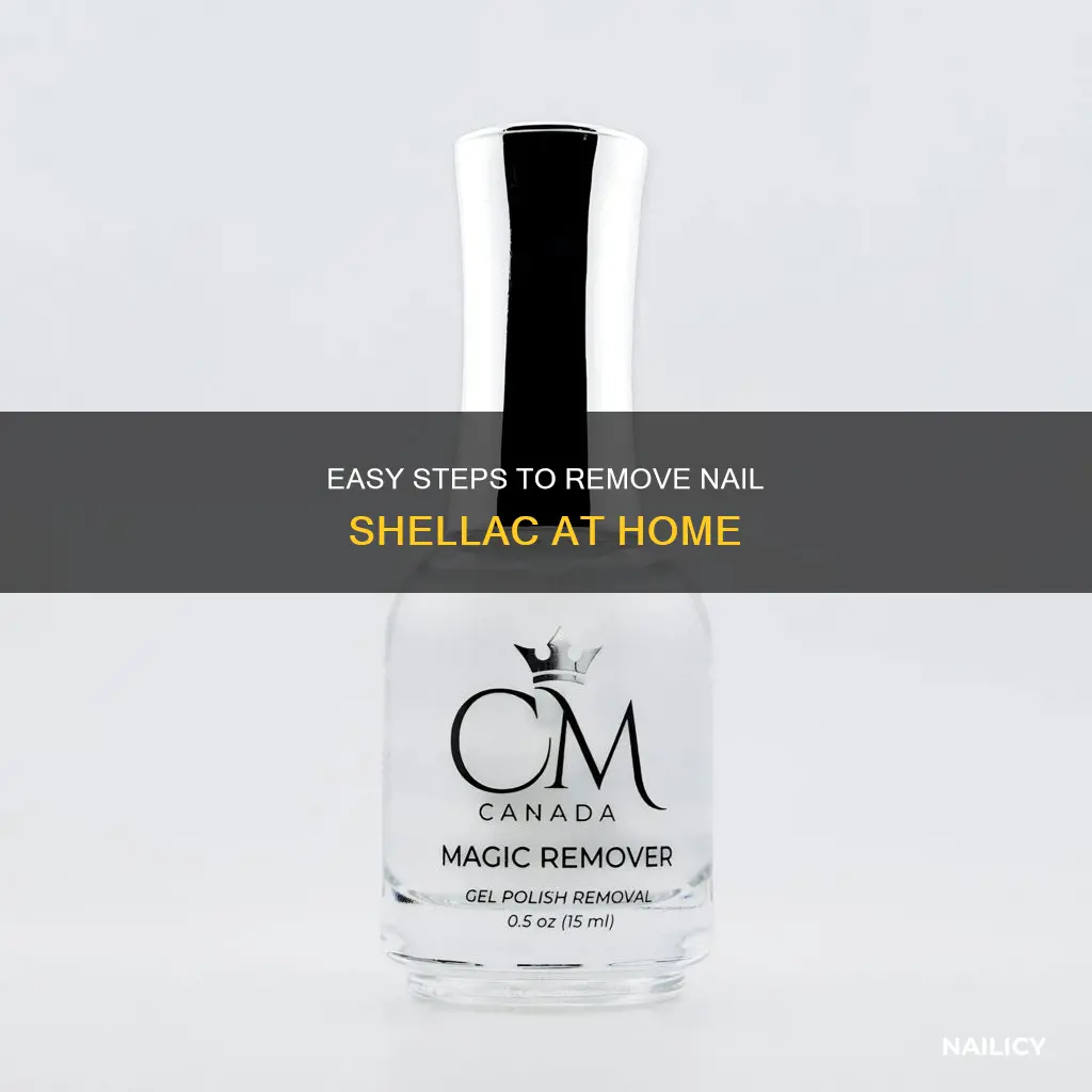 how to remove nail shellac