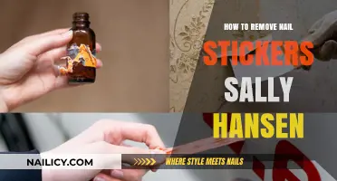 Easy Removal: Sally Hansen Nail Stickers