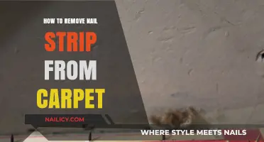 Removing Nail Strips: Saving Your Carpet