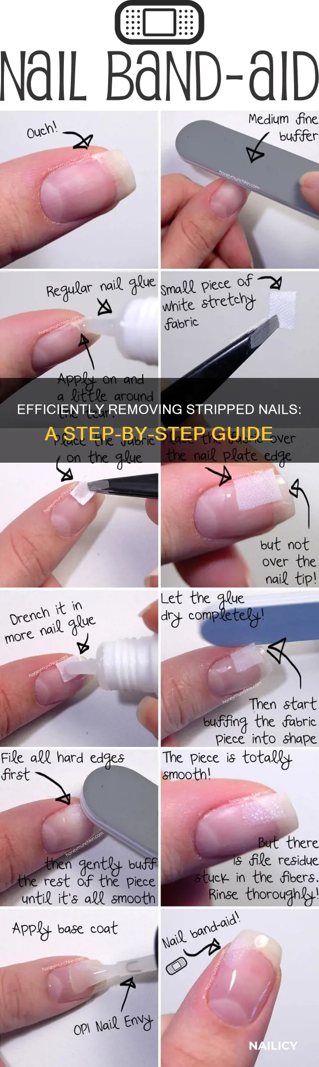 how to remove nail that lost its threads
