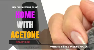 Removing Nail Tips: An At-Home Acetone Guide