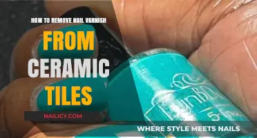 Easy Ways to Remove Nail Varnish from Ceramic Tiles