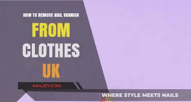 Simple Tricks to Remove Nail Varnish from Clothes