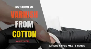 Effective Ways to Remove Nail Varnish from Cotton