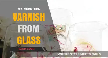 Removing Nail Varnish Stains from Glass: A Quick Guide