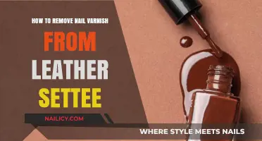 Leather Settee Savior: Removing Nail Varnish Easily
