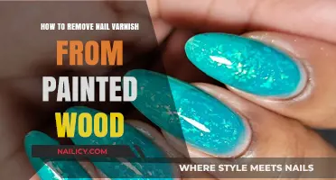 Removing Nail Varnish: Protecting Your Painted Wood