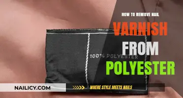 Eradicating Nail Varnish Stains from Polyester: A Quick Guide