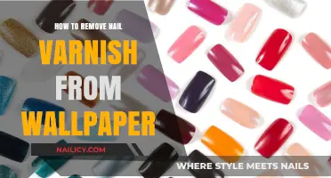 Removing Nail Varnish: Wallpaper Protection Tips