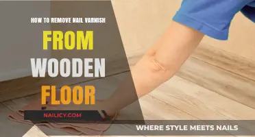 Quickly Remove Nail Varnish from Wooden Floors
