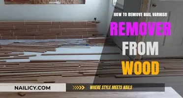 Removing Nail Varnish Remover from Wood: Quick Tips