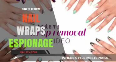Easy Removal of Espionage Nail Wraps