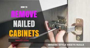 Removing Nailed Cabinets: A Step-by-Step Guide