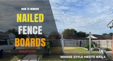 Efficiently Removing Nailed Fence Boards: A Step-by-Step Guide