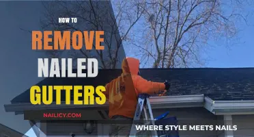 Removing Nailed Gutters: A Step-by-Step Guide