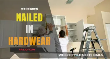 Removing Nailed-In Hardware: A Step-by-Step Guide
