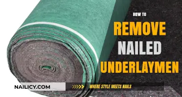 Efficiently Removing Nailed Underlayment: A Step-by-Step Guide