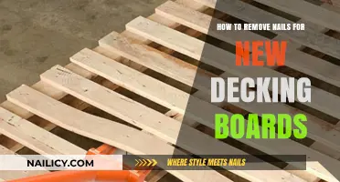Removing Nails: Prepping Your Deck for New Boards
