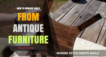 Removing Nails: Restoring Antique Furniture