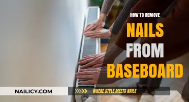 Efficiently Removing Nails from Baseboards