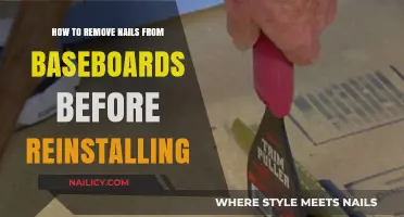 Efficiently Removing Nails from Baseboards for Reinstallation