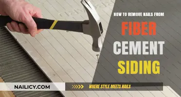 Removing Nails from Fiber Cement Siding: The Right Way