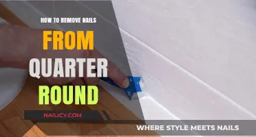 Efficiently Removing Nails from Quarter Round