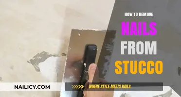 Removing Nails from Stucco: A Simple Guide