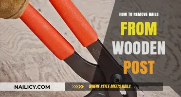 Extracting Nails from Wooden Posts: A Step-by-Step Guide