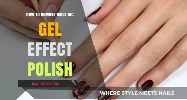 Easy Removal of Nails Inc Gel Polish