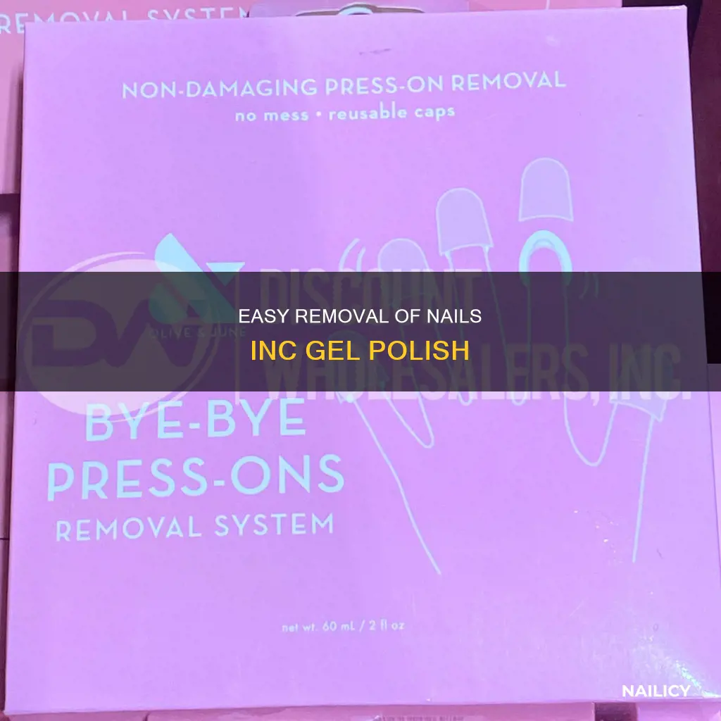 how to remove nails inc gel effect polish