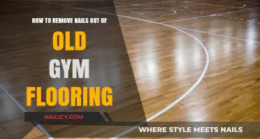 Removing Nails from Old Gym Flooring: A Step-by-Step Guide