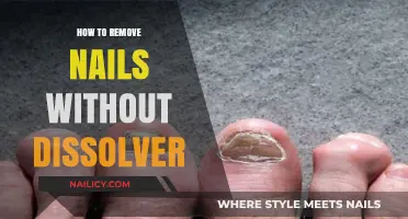 Easy Ways to Remove Nails Without Dissolver
