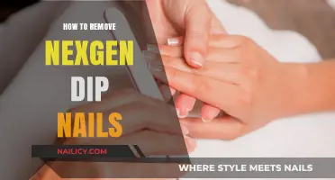 Dip Nails: Removing NexGen the Right Way