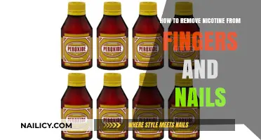 Erase Nicotine Stains From Nails and Fingers